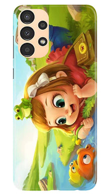 Baby Girl Mobile Back Case for Samsung Galaxy A13 (Design - 301)