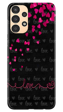 Love in Air Mobile Back Case for Samsung Galaxy A13 (Design - 89)