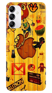 Wooden Texture Mobile Back Case for Samsung Galaxy M14 5G (Design - 326)