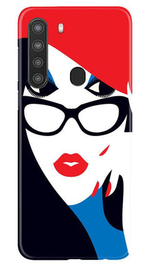 Girlish Mobile Back Case for Samsung Galaxy A21  (Design - 131)