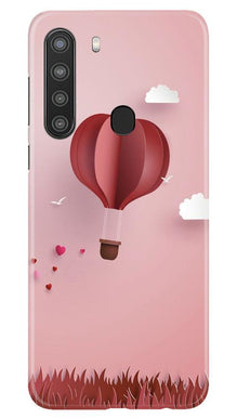 Parachute Mobile Back Case for Samsung Galaxy A21 (Design - 286)