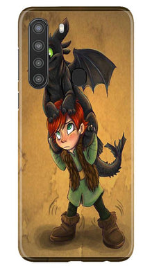 Dragon Mobile Back Case for Samsung Galaxy A21 (Design - 336)