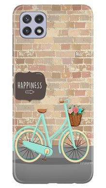 Happiness Mobile Back Case for Samsung Galaxy A22 (Design - 53)