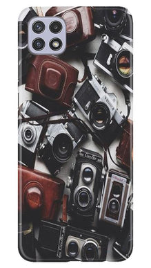 Cameras Mobile Back Case for Samsung Galaxy A22 (Design - 57)
