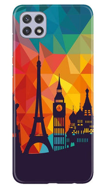 Eiffel Tower2 Mobile Back Case for Samsung Galaxy A22 (Design - 91)