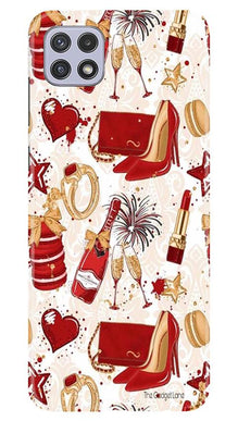 Girlish Mobile Back Case for Samsung Galaxy A22 (Design - 312)