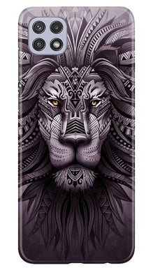 Lion Mobile Back Case for Samsung Galaxy A22 (Design - 315)