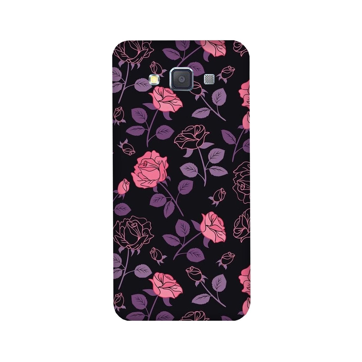 Rose Pattern Case for Galaxy E5