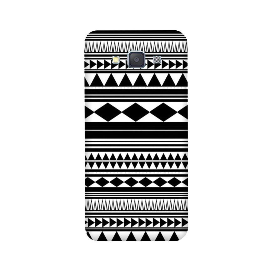 Black white Pattern Case for Galaxy E7