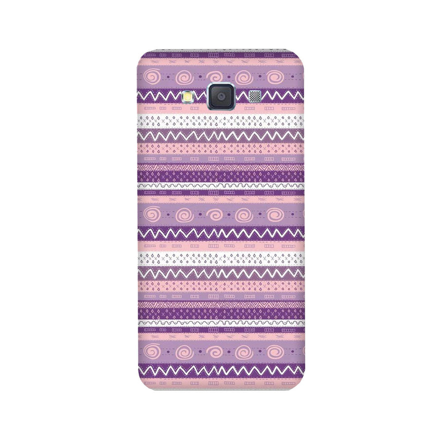 Zigzag line pattern3 Case for Galaxy E7