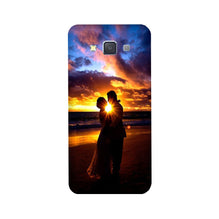 Couple Sea shore Case for Galaxy E7