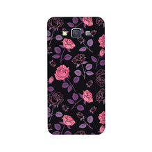 Rose Black Background Case for Galaxy A8 (2015)