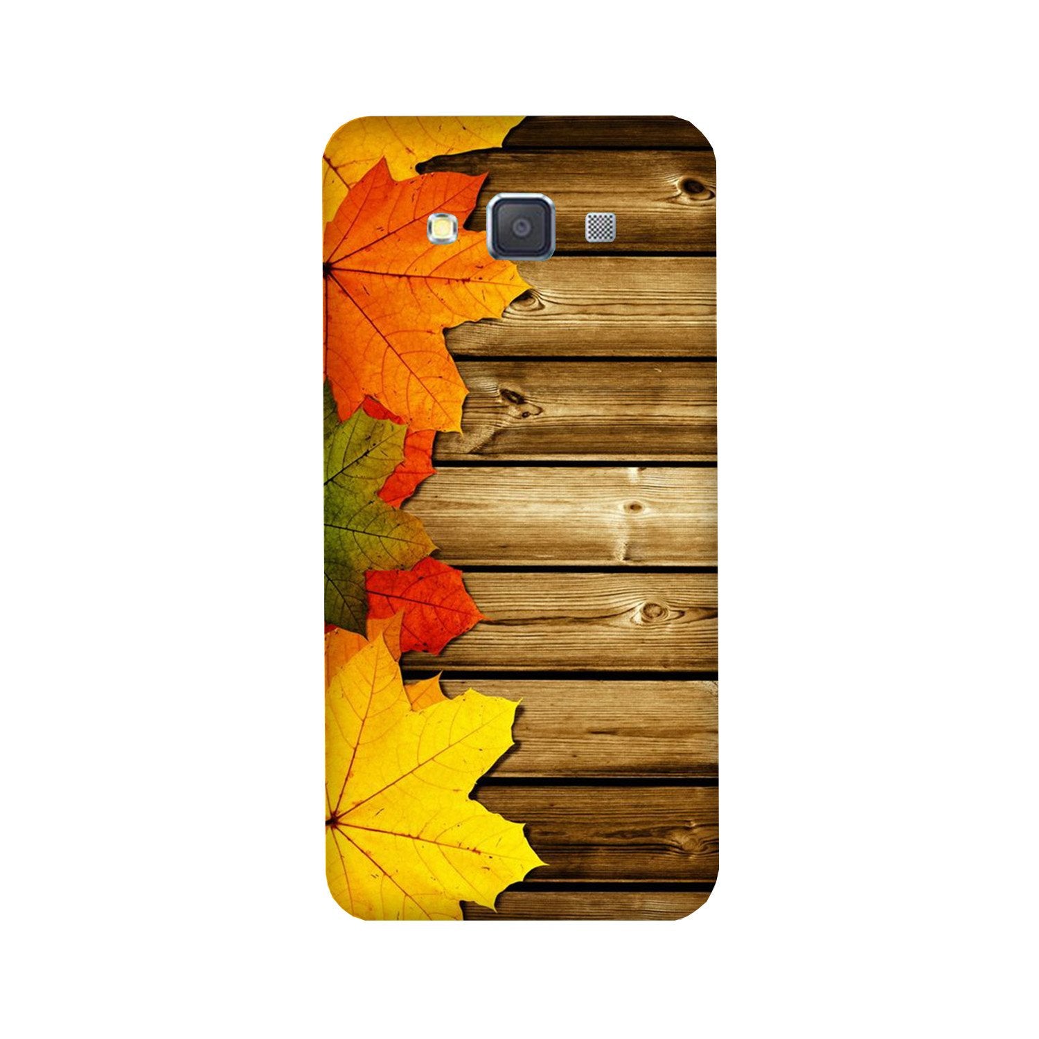 Wooden look3 Case for Galaxy E5