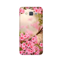 Pink flowers Case for Galaxy E5