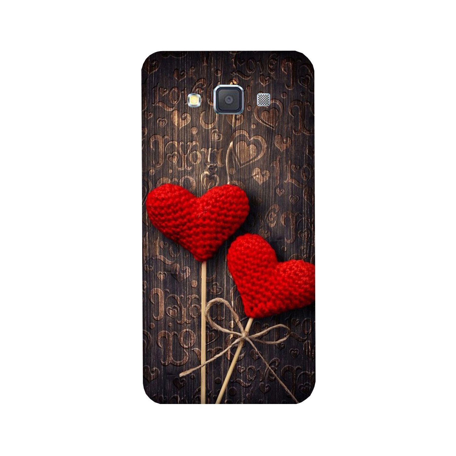 Red Hearts Case for Galaxy E5