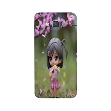 Cute Girl Case for Galaxy E7