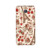 Love Paris Case for Galaxy J5 (2016)  (Design - 103)