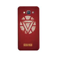 Iron Man Superhero Case for Galaxy E5  (Design - 115)