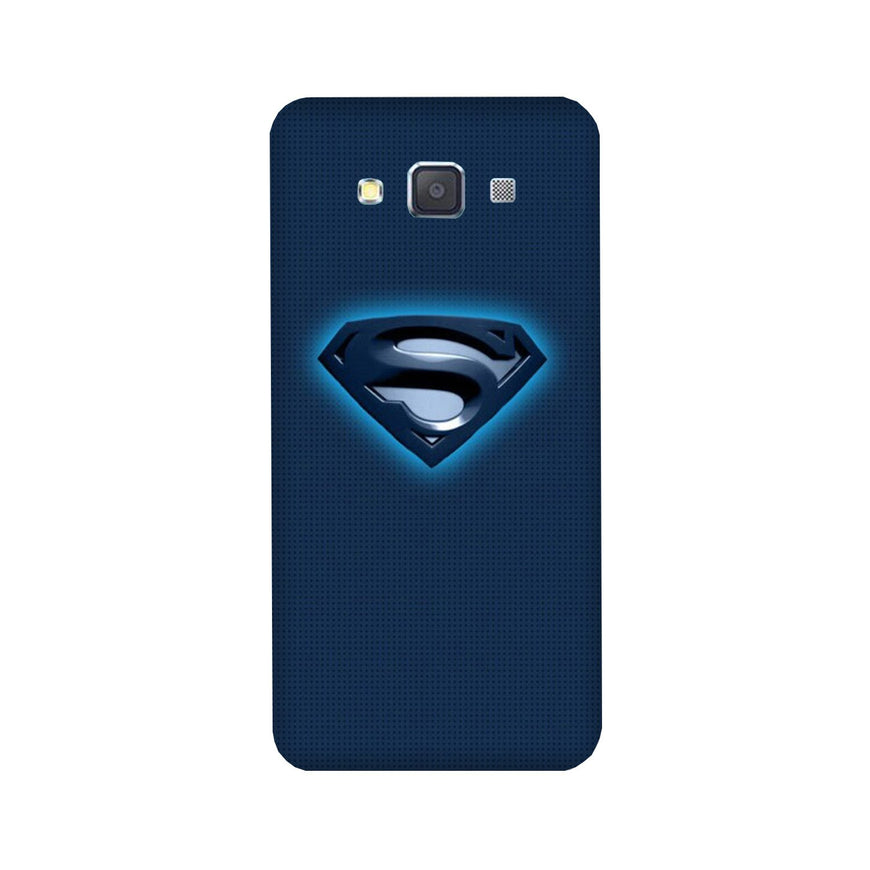 Superman Superhero Case for Galaxy E5  (Design - 117)