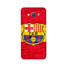 FCB Football Case for Galaxy E5  (Design - 174)