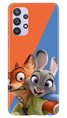 Cartoon Mobile Back Case for Samsung Galaxy A32 (Design - 346)