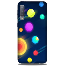 Solar Planet Mobile Back Case for Galaxy A50 (Design - 197)