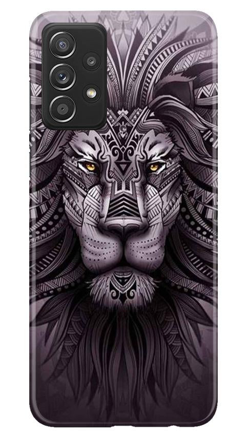 Lion Mobile Back Case for Samsung Galaxy A72 (Design - 315)