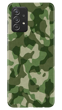 Army Camouflage Mobile Back Case for Samsung Galaxy A52s 5G  (Design - 106)