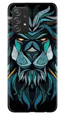 Lion Mobile Back Case for Samsung Galaxy A52s 5G (Design - 314)