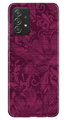 Purple Backround Mobile Back Case for Samsung Galaxy A73 5G (Design - 22)