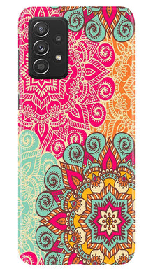 Rangoli art2 Mobile Back Case for Samsung Galaxy A73 5G (Design - 29)