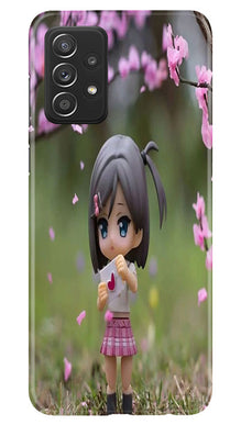 Cute Girl Mobile Back Case for Samsung Galaxy A23 (Design - 92)