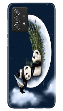 Panda Moon Mobile Back Case for Samsung Galaxy A23 (Design - 280)