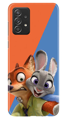 Cartoon Mobile Back Case for Samsung Galaxy A23 (Design - 306)