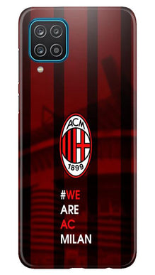 AC Milan Mobile Back Case for Samsung Galaxy F12  (Design - 155)
