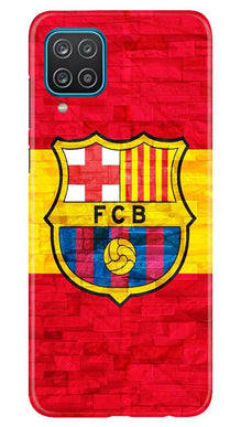 FCB Football Mobile Back Case for Samsung Galaxy F12  (Design - 174)