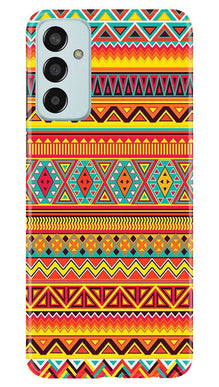Zigzag line pattern Mobile Back Case for Samsung Galaxy F13 (Design - 4)