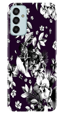 white flowers Mobile Back Case for Samsung Galaxy M13 (Design - 7)