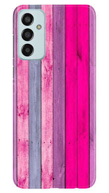 Wooden look Mobile Back Case for Samsung Galaxy M13 (Design - 24)