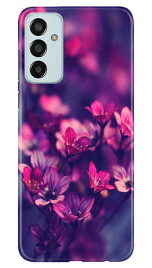 flowers Mobile Back Case for Samsung Galaxy M13 (Design - 25)