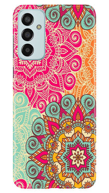 Rangoli art2 Mobile Back Case for Samsung Galaxy M13 (Design - 29)