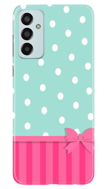 Gift Wrap Mobile Back Case for Samsung Galaxy M13 (Design - 30)