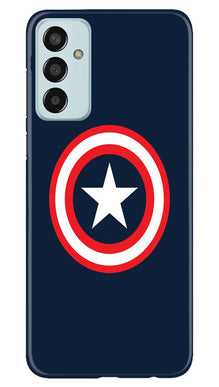 Captain America Mobile Back Case for Samsung Galaxy M13 (Design - 42)