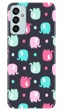 Elephant Baground Mobile Back Case for Samsung Galaxy M13 (Design - 44)