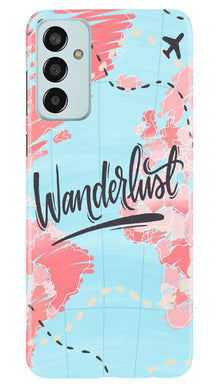 Wonderlust Travel Mobile Back Case for Samsung Galaxy M13 (Design - 192)