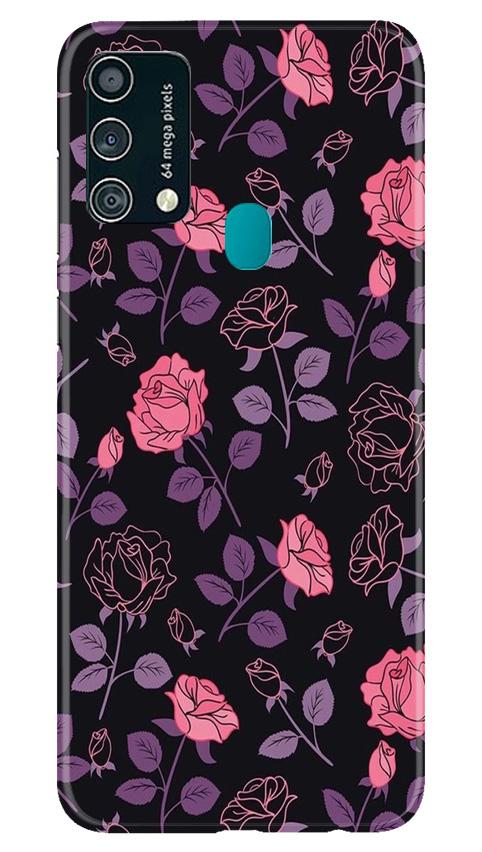 Rose Black Background Case for Samsung Galaxy F41