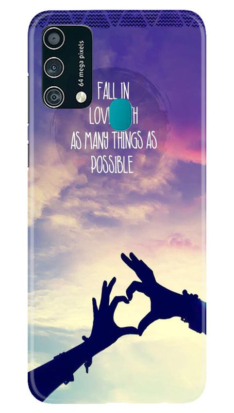 Fall in love Case for Samsung Galaxy F41