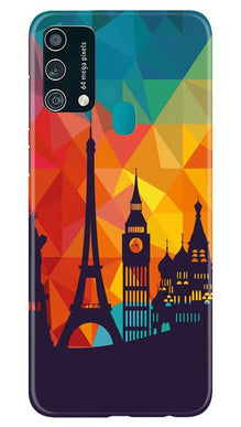 Eiffel Tower2 Mobile Back Case for Samsung Galaxy F41 (Design - 91)
