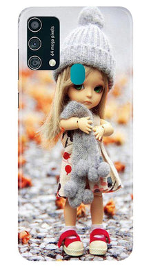 Cute Doll Mobile Back Case for Samsung Galaxy F41 (Design - 93)