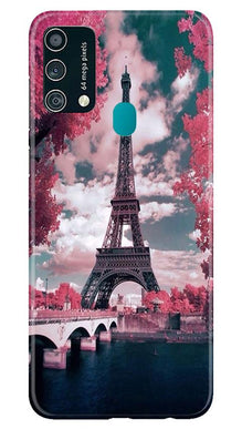 Eiffel Tower Mobile Back Case for Samsung Galaxy F41  (Design - 101)